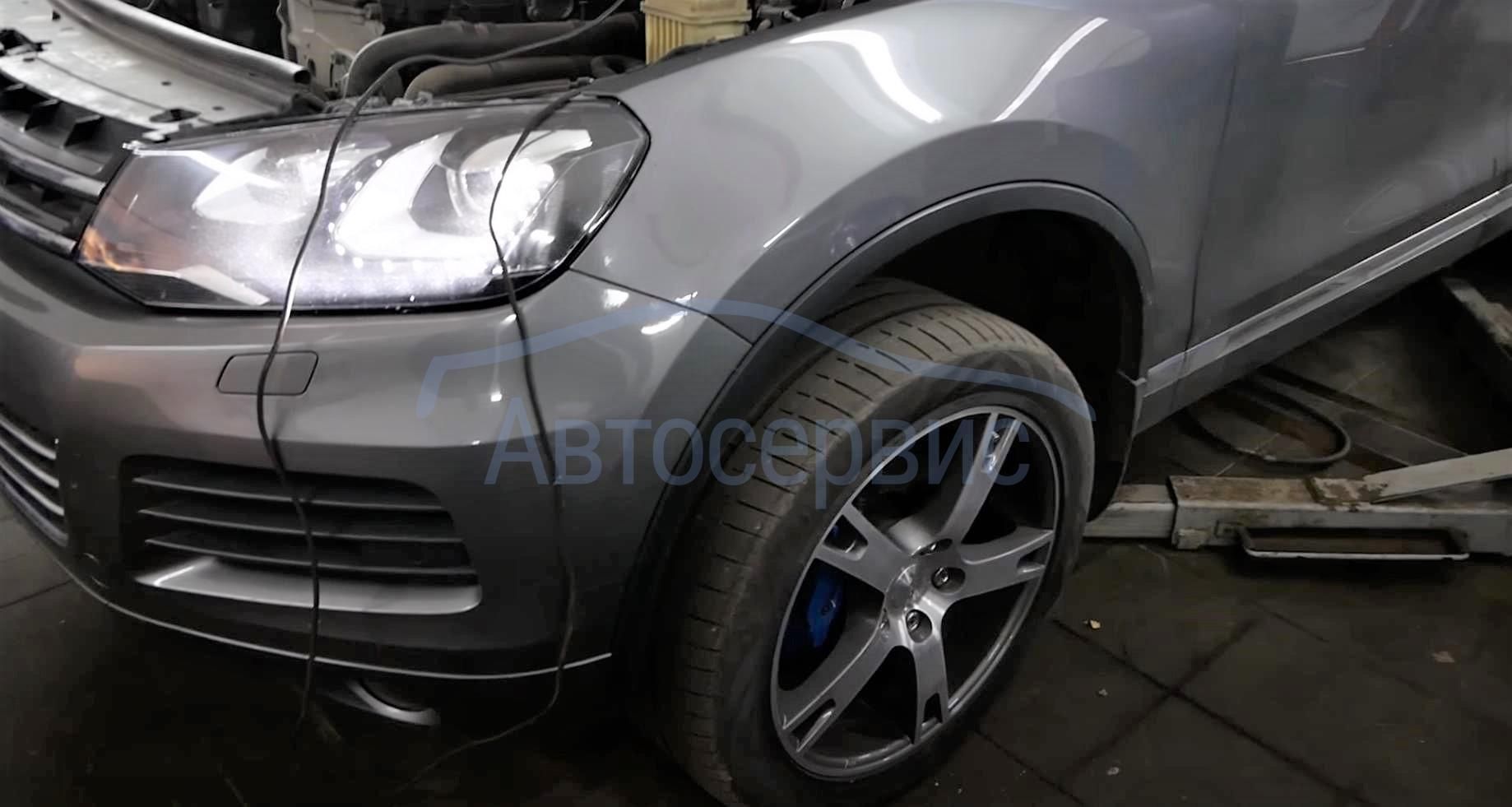 Замена азота в пневмоподвеске Фольксваген Туарег в сети надежных ...